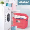 Limon Short Door Dressing Basket With Bamboo Design
