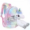 3D Cute Unicorn Plush Children School Bag