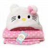 Towel blanket with Cartoon Character Hood