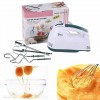 Scarlett Hand Mixer Powerful 7 Speed Hand Mixer for Baking and Cooking