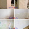 3D Wall Panels Peel and Stick Wallpaper White Pack Of 10