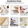 3D Wall Panels Peel and Stick Wallpaper White Pack Of 30