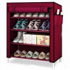 Roll Up Shoe Rack (4 Layer)