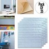 3D Wall Panels Peel and Stick Wallpaper Blue Pack Of 25