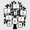 9 Picture Tree Shaped Designer Collage Photo Frame