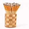 Round Wooden Cutlery Organizer Keep Your Drawers Tidy and Organized