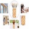 Round Wooden Cutlery Organizer Keep Your Drawers Tidy and Organized