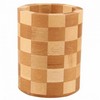 Round Wooden Cutlery Organizer Keep Your Drawers Tidy and Organized