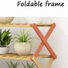 FF Shoe Shelf Organizer In Natural Bamboo
