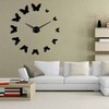 Creative Clock Butterfly Sticker 3d Wall Clock