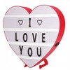 Light Box Heart Shape Night Lamp