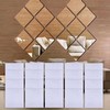 Acrylic Wall Mirror Stickers For Decoration 15 Pieces
