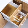 Kitchen Oil Proof Waterproof Stickers Aluminum Foil Golden Pack Of 20