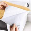 Kitchen Oil Proof Waterproof Stickers Aluminum Foil Golden Pack Of 20