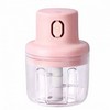 Mini Cordless Garlic Chopper Electric Food Processor for Garlic, Ginger, Onions, and More