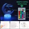 Ramadan Decor For Home Moon Stars LED Light