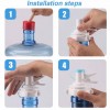 Water Jar Dispenser Metal Stand with Faucet Tap