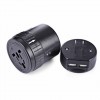 Travel Adapter International Plug Charging Dual USB Port Universal AC Socket