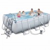 Bestway Power Steel Rectangular Pool Set