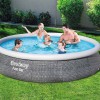 Bestway 13 ft x 33 Inch/ 3.96 m x 84 cm Pool Set Fast, Coloured