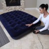 75 x 54 x 11/1.91m x 1.37m x 28cm Airbed Full Built-In Foot Pump