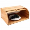 Natural Bamboo Bread Holder Food Storage Container