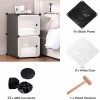 Two Doors Magic Wardrobe Cabinet Cube Storage