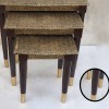 Wood Nesting Table Set of 3