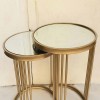 Thick White Marble Round Coffee Table