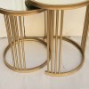 Thick White Marble Round Coffee Table