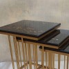 Solid Square Tables Set Of 03