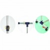 Single Pole Telescopic Movable Houseware Portable Clothes Rack