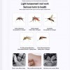 Electric Mosquito Killer Lamp Portable LED Light Trap Fly Bug Insect Zapper 