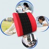 12v Car Electric Massage Cushion Black & Red