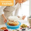Rotating Cake Stand Professional Cake Decorating Turntable for Smooth Easy Frosting