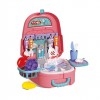 2 In 1 Mini Real Kitchen Electric Sink Wash Basin Toys Backpack For Kids
