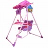 Garden and Outdoor Kids Sturdy Swing With Music Seat and Back Side
