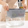 3-in-1 Multifunctional  Fruit And Vegetable Storage Containers With Strainers