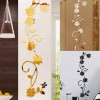 3D Removable Flower Mirror Wall Sticker