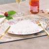 Oval Serving Plate Large Flat Platter for Entertainment and Everyday Use
