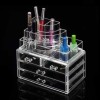 Beauty Desktop 3 Drawers Large Plastic Acrylic Makeup Organizer