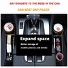 Multifunctional Car Seat Gap Organizer with Cup Holder Passenger Side
