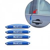 Sparco Car Door Guard (Rubber) White Blue