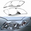 Toyota Corolla Chrome Front Headlight Head Lamp Cover 2008-2010