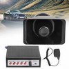 Car Warning Alarm,5 Sounds Loud Electronic Horn