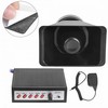 Car Warning Alarm,5 Sounds Loud Electronic Horn