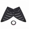 Toyota Black Style Rear Quarter Window Louvers 2013-2018