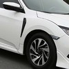 Honda Civic Side Marker Fender Vents Air Wing Cover 2016-2020