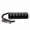 High Power DC Motorcycle LED Police Emergency Lights Red Blue