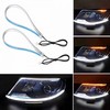 Universal Flexible Head Lamp DRL Dual Color External